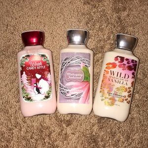 Bath and body works lotions